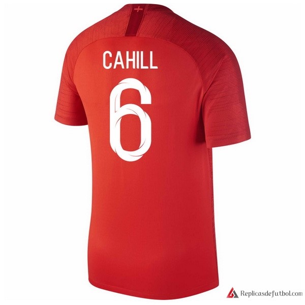 Camiseta Seleccion Inglaterra Segunda equipación Cahill 2018 Rojo